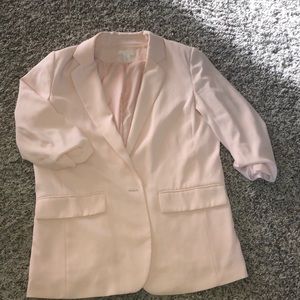 Blush Pink blazer